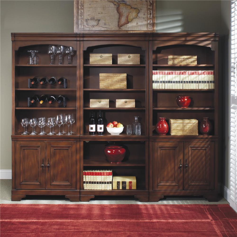 Aspenhome Richmond 2x403325143+403330002 Large Bookcase Wall Belfort